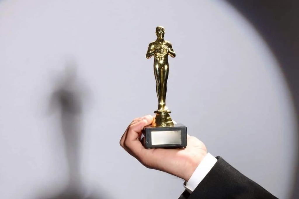 Leonardo DiCaprio Oscar Winner Leonardo DiCaprio holding the Oscar statuette after winning the Academy Award for Best Actor