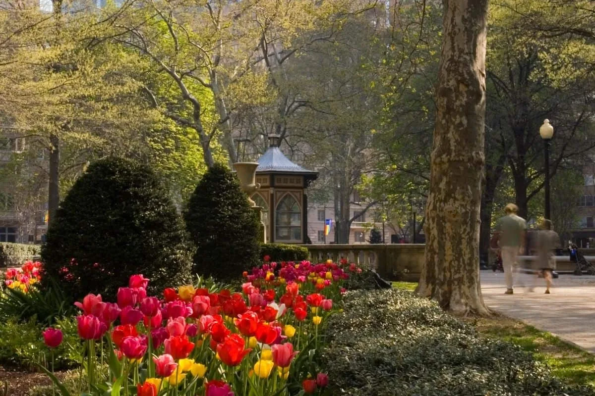 Scene from the 2004 action adventure movie National Treasure shot on location in Philadelphia Pennsylvania